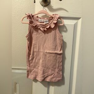 Jamie Kay Pink Ruffle Tank Top